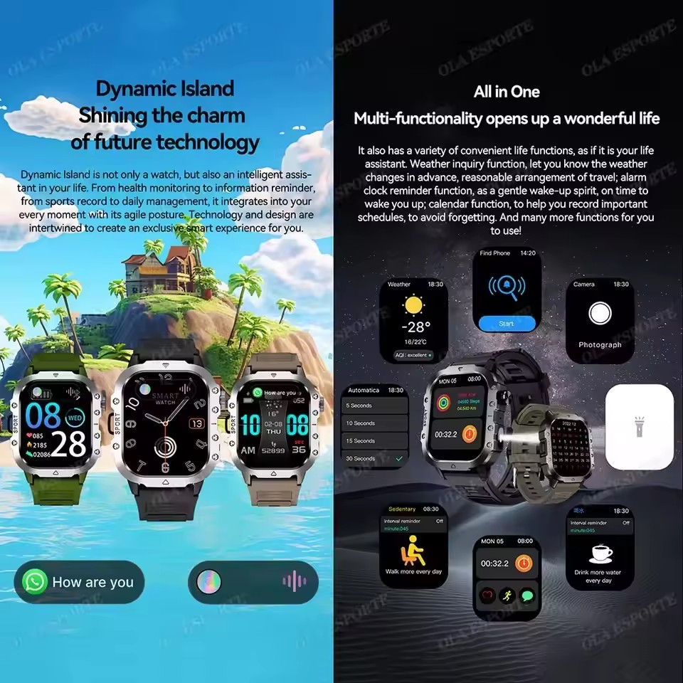 Jam Tangan Pintar GPS Militer  - Phase Esports & Gaming Festival ulasan dan harga
