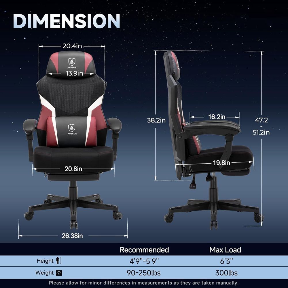 Kursi Gaming Video Ergonomis B - Video Gaming & Esports Usd Acc ulasan dan harga
