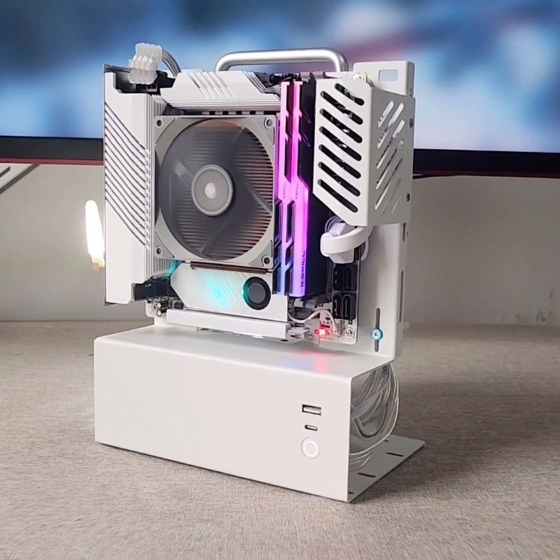 Casing Mini PC Open Frame, Cha - Esports Gaming Pc Build ulasan dan harga