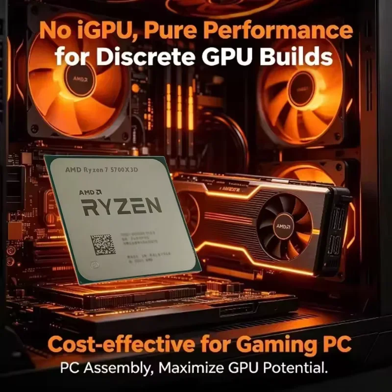 AMD Ryzen 7 5700X3D R7 5700X3D - Esports Gaming Pc Build ulasan dan harga